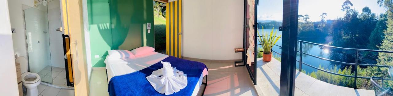 La Madriguera Hotel Guatape Bagian luar foto